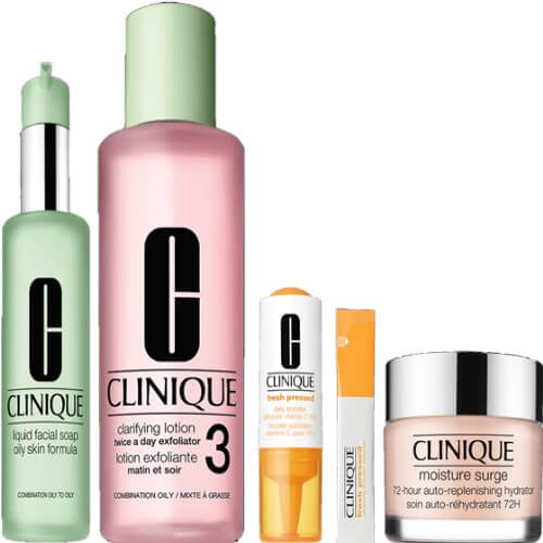 Clinique products for testing