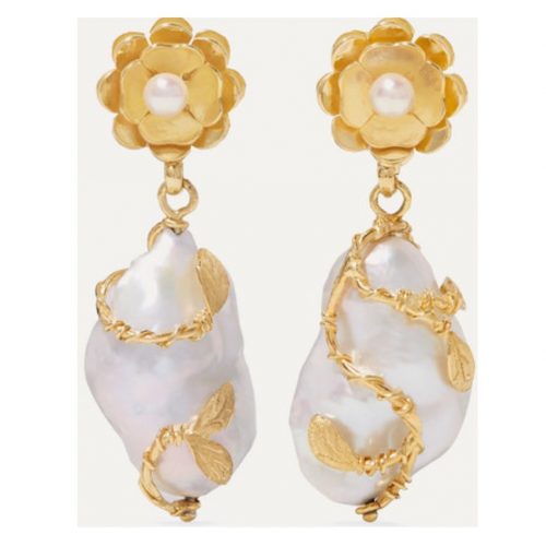 Baroque earrings on net-a-porter