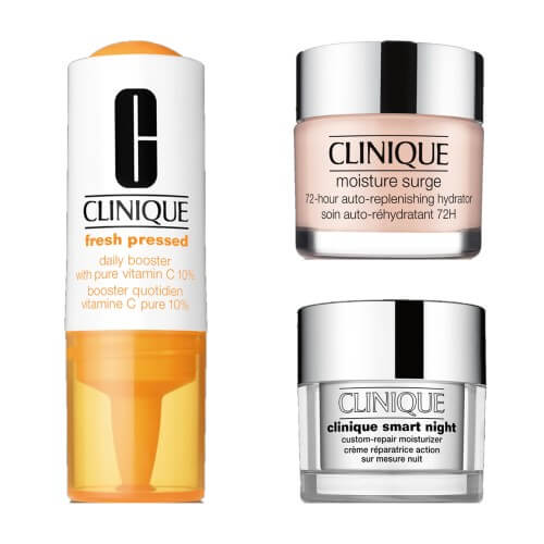 images of vitamin C and moisturisers