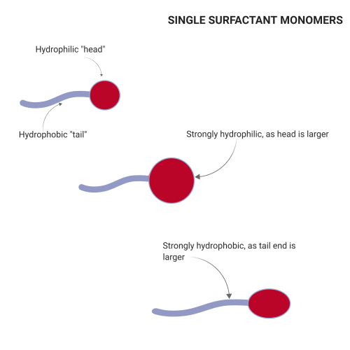 single surfactant monomer