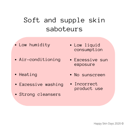 dry skin saboteurs