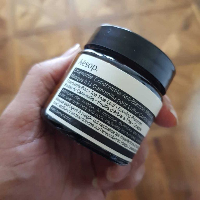 Aesop anti-blemish masque product review - Happy Skin Days